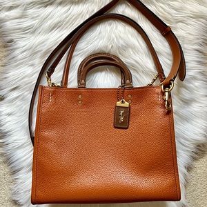 Coach Rogue satchel, shoulder, cross body bag in Colorblock